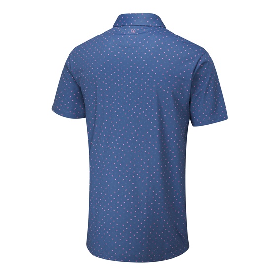 Ping Ephron Printed Herren Poloshirt, stellar multi