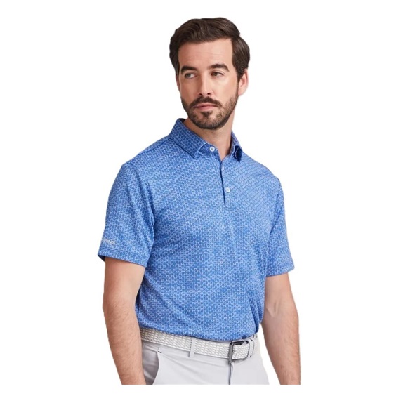 Ping Rafe Herren Poloshirt, bright cobalt