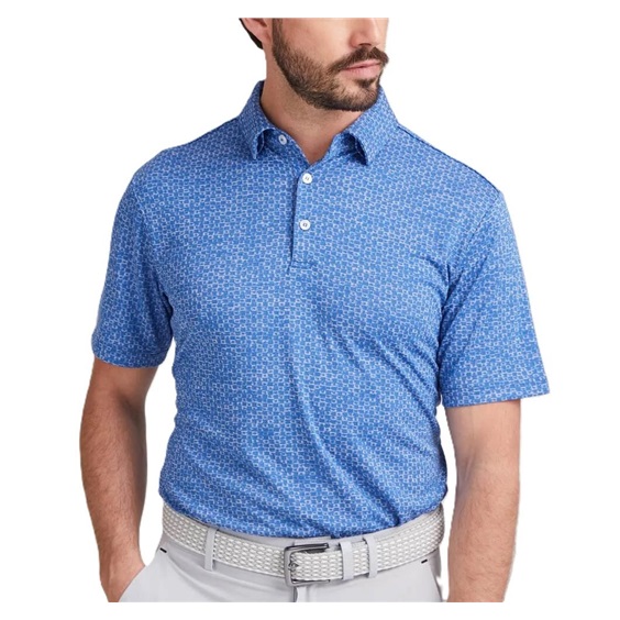 Ping Rafe Herren Poloshirt, bright cobalt