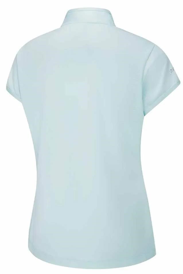Ping Evetta Jacquard Damen Poloshirt, seaspray