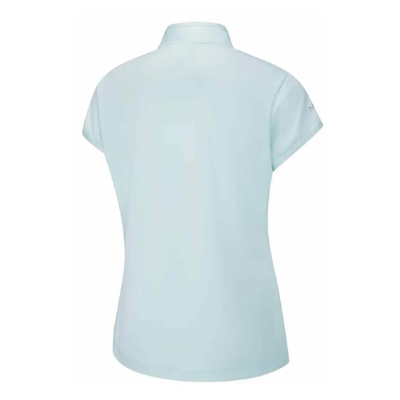 Ping Evetta Jacquard Damen Poloshirt, seaspray