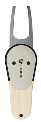 Pitchfix Woodie Pitchgabel mit Ballmarker, Light Ash