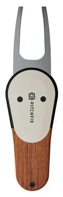 Pitchfix Woodie Pitchgabel mit Ballmarker, Maple