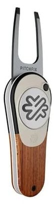 Pitchfix Woodie Pitchgabel mit Ballmarker, Maple