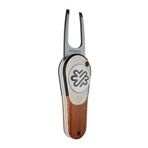 Pitchfix Woodie Pitchgabel mit Ballmarker, Maple