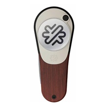 Pitchfix Woodie Pitchgabel mit Ballmarker, Cherry