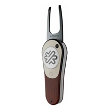 Pitchfix Woodie Pitchgabel mit Ballmarker, Cherry