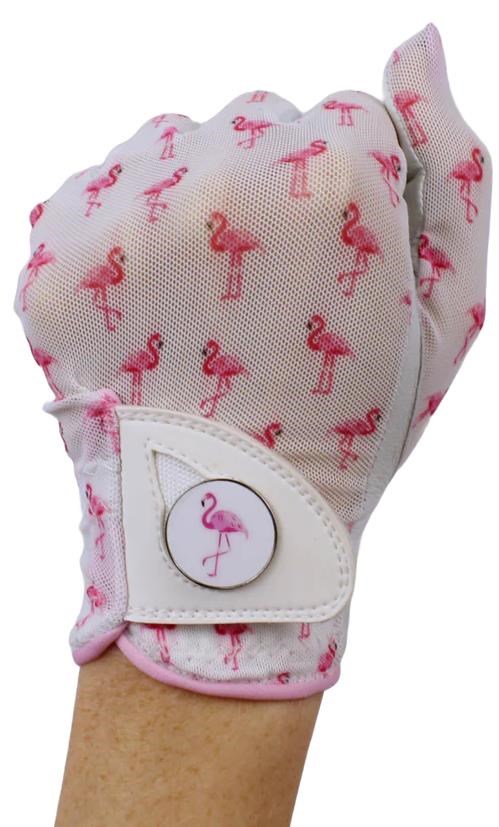 Best of golf America Damen Golfhandschuh, flamingle