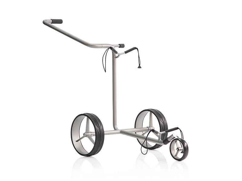 JuStar Silver manuell 3-rädrig + Transporttasche und Bremse