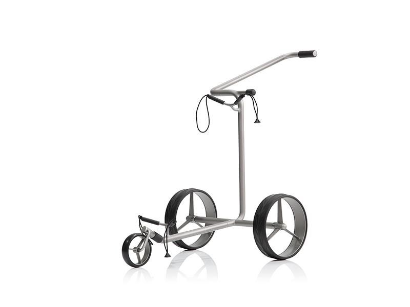 JuStar Silver manuell 3-rädrig + Transporttasche und Bremse