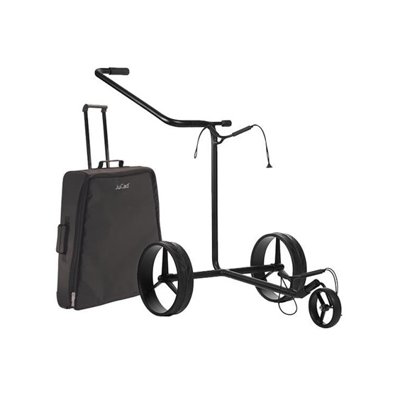 JuStar Black manuell 3-rädrig + Transporttasche und Bremse