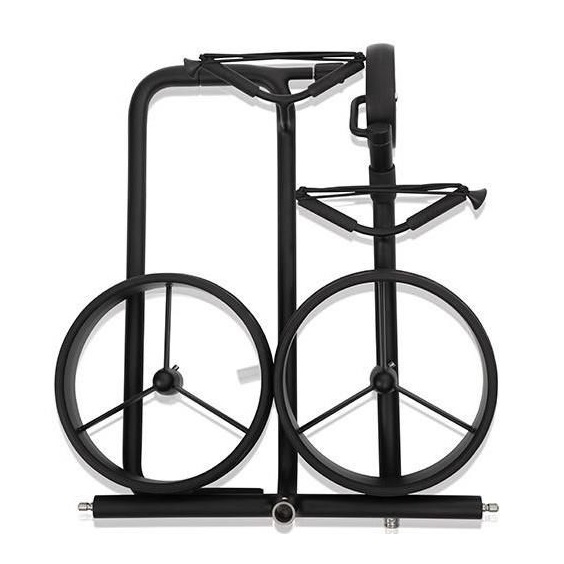 JuStar Black manuell 3-rädrig + Transporttasche und Bremse