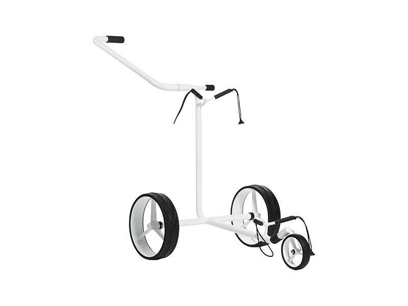 JuStar White manuell 3-rädrig + Transporttasche und Bremse