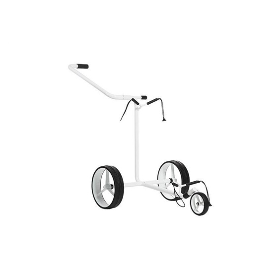 JuStar White manuell 3-rädrig + Transporttasche und Bremse