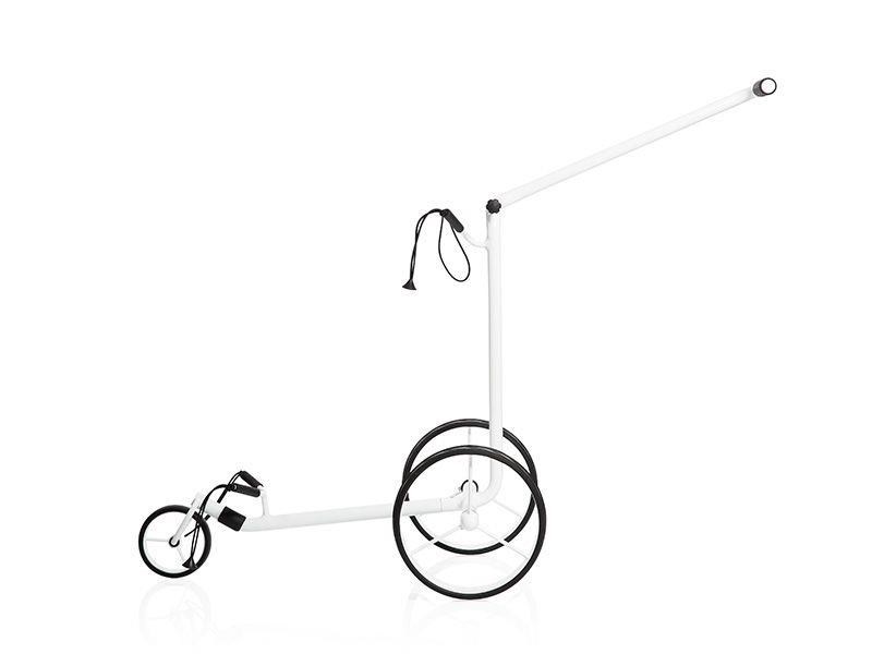 JuStar White manuell 3-rädrig + Transporttasche und Bremse