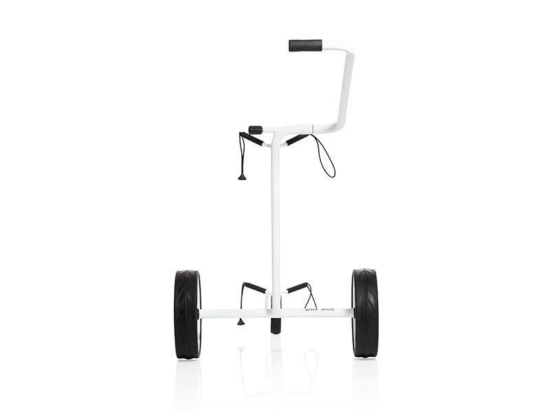 JuStar White manuell 3-rädrig + Transporttasche und Bremse