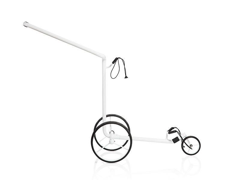 JuStar White manuell 3-rädrig + Transporttasche und Bremse