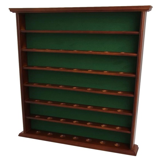 Golf Holzregal für 49 Bälle
