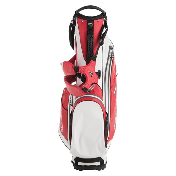 Callaway Aqua Dry Lite Stand Bag, rot/weiss