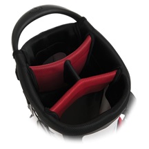 Callaway Aqua Dry Lite Stand Bag, rot/weiss
