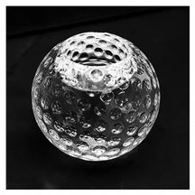 Kerzenleuchter aus Glass, Golfball
