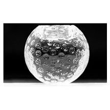 Kerzenleuchter aus Glass, Golfball