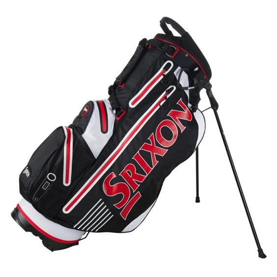 Srixon Waterproof Stand Bag, schwarz/weiß