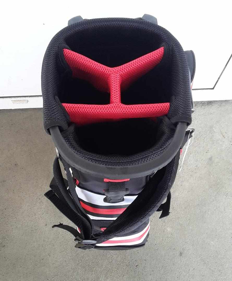 Srixon Waterproof Stand Bag, schwarz/weiß
