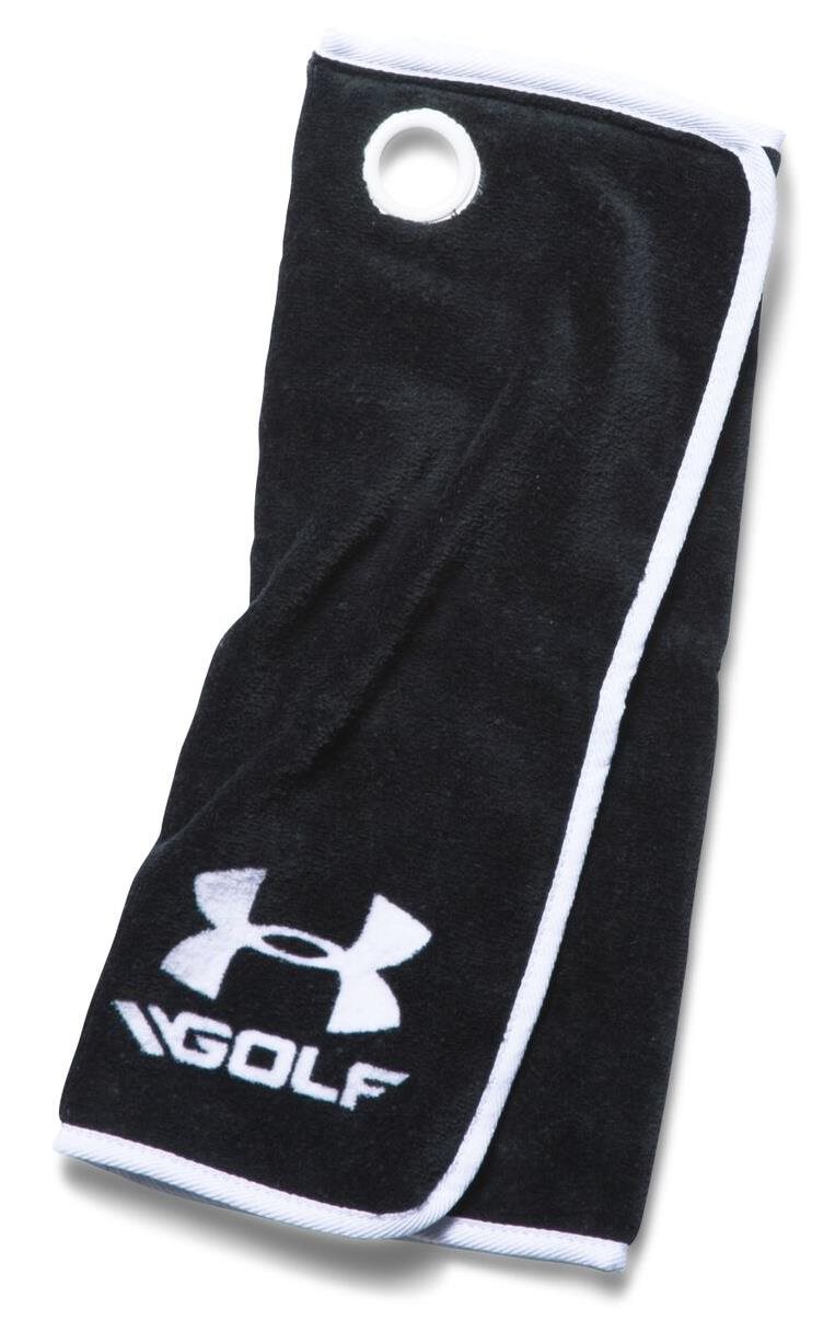 Under Armour Golf Handtuch, schwarz