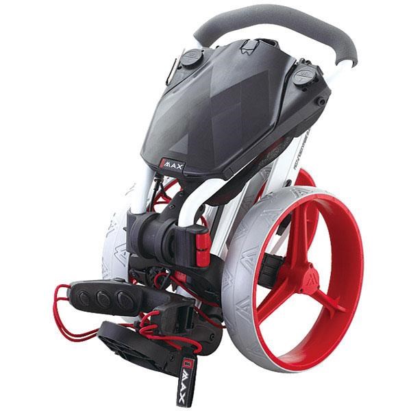 Big Max IQ+ Golftrolley, weiss/rosa