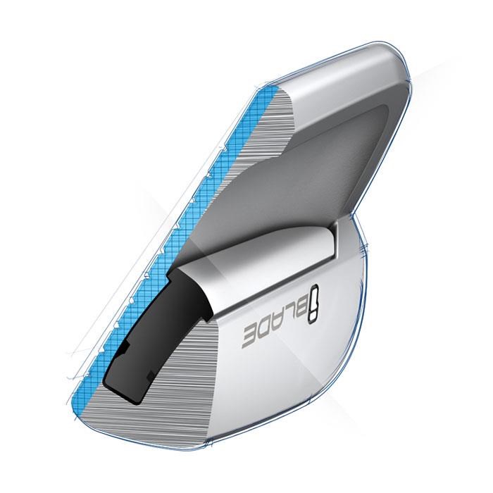 Ping iBlade Herren Eisen, Stahl, blau Colour Code