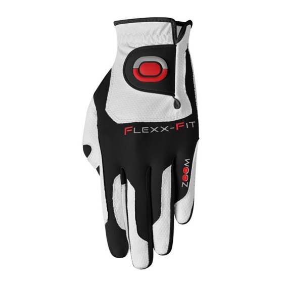 Zoom Weather Damen Handschuh, weiss/schwarz/rot