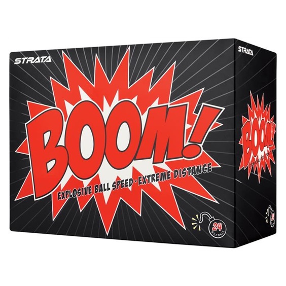 Strata Boom Golfbälle, 24Stk.