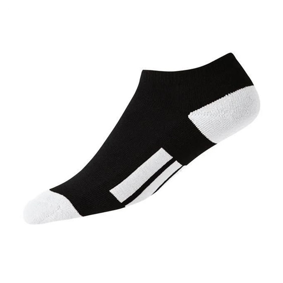 FootJoy ProDry Low Cut Kindersocken, schwarz/weiss