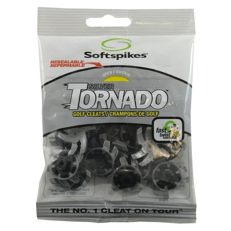 SoftSpikes Silver Tornado Fast Twist 3.0 Spikes (18 Stück)