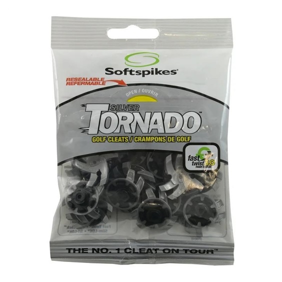 SoftSpikes Silver Tornado Fast Twist 3.0 Spikes (18 Stück)