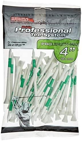 Pride Prolength Tees Green Holztees 101mm, 50Stk.