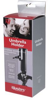 Masters Regenschirmhalter, schwarz
