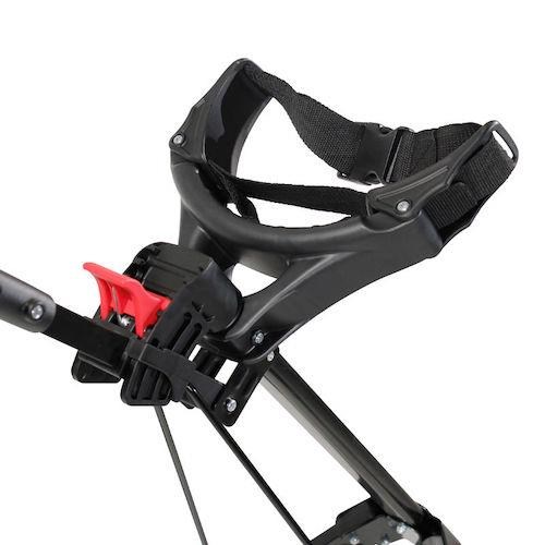 Masters 5 Series 3-wheel Golftrolley, schwarz