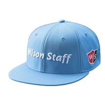 Wilson Staff Flat Brim Herren Golf Cap, blau