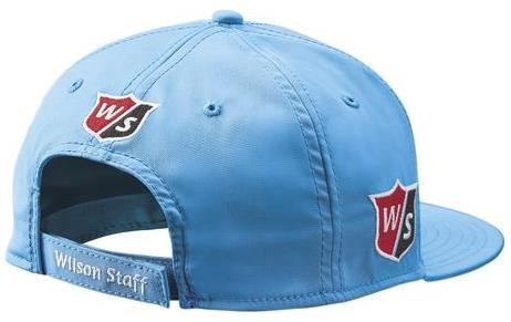Wilson Staff Flat Brim Herren Golf Cap, blau