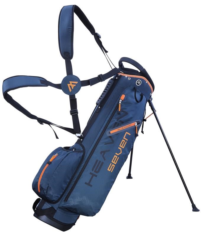 Big Max Heaven 7 Standbag, petrol/orange