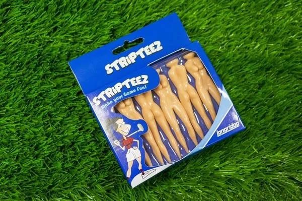Longridge Strip Teez Plastiktees 76mm, 6Stk.