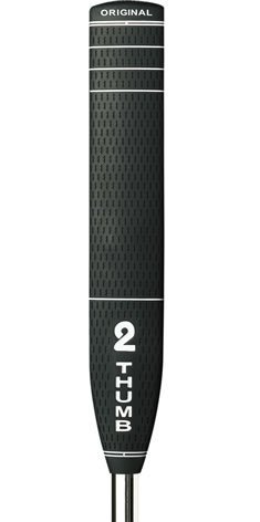 2 Thumb Putter Griff - schwarz