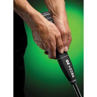 2 Thumb Putter Griff - schwarz
