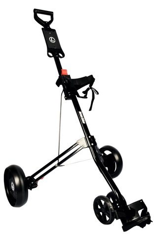 Longridge ProLite 3-Rad Golf Trolley - schwarz
