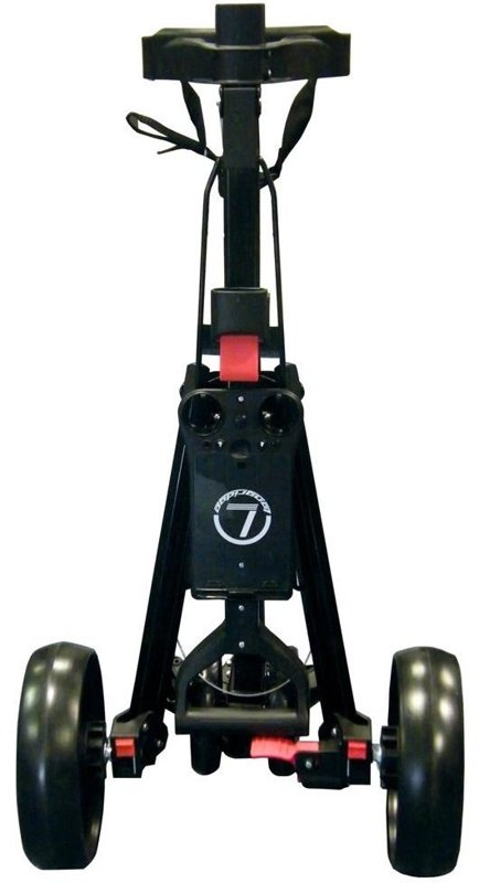 Longridge ProLite 3-Rad Golf Trolley - schwarz