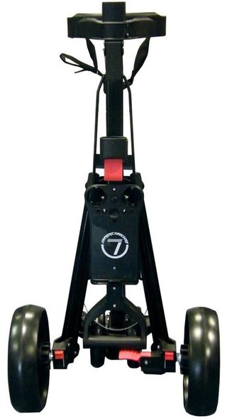 Longridge ProLite 3-Rad Golf Trolley - schwarz