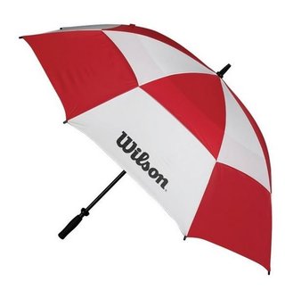Wilson Double Canopy Golfschirm 62", rot