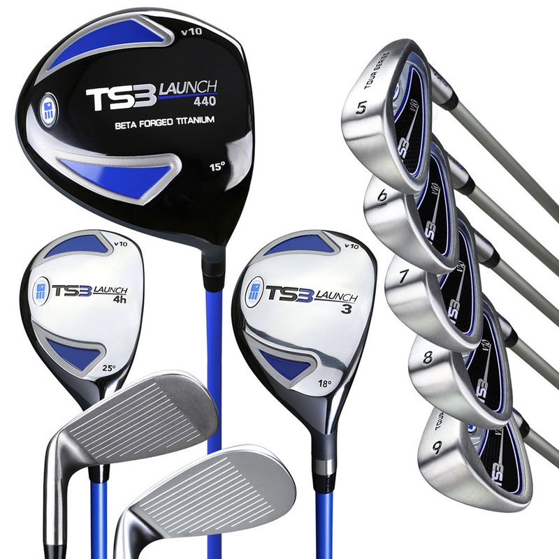 U.S. Kids Golf TS3-54 (137cm) v10 10-Club Combo Junior Golfset